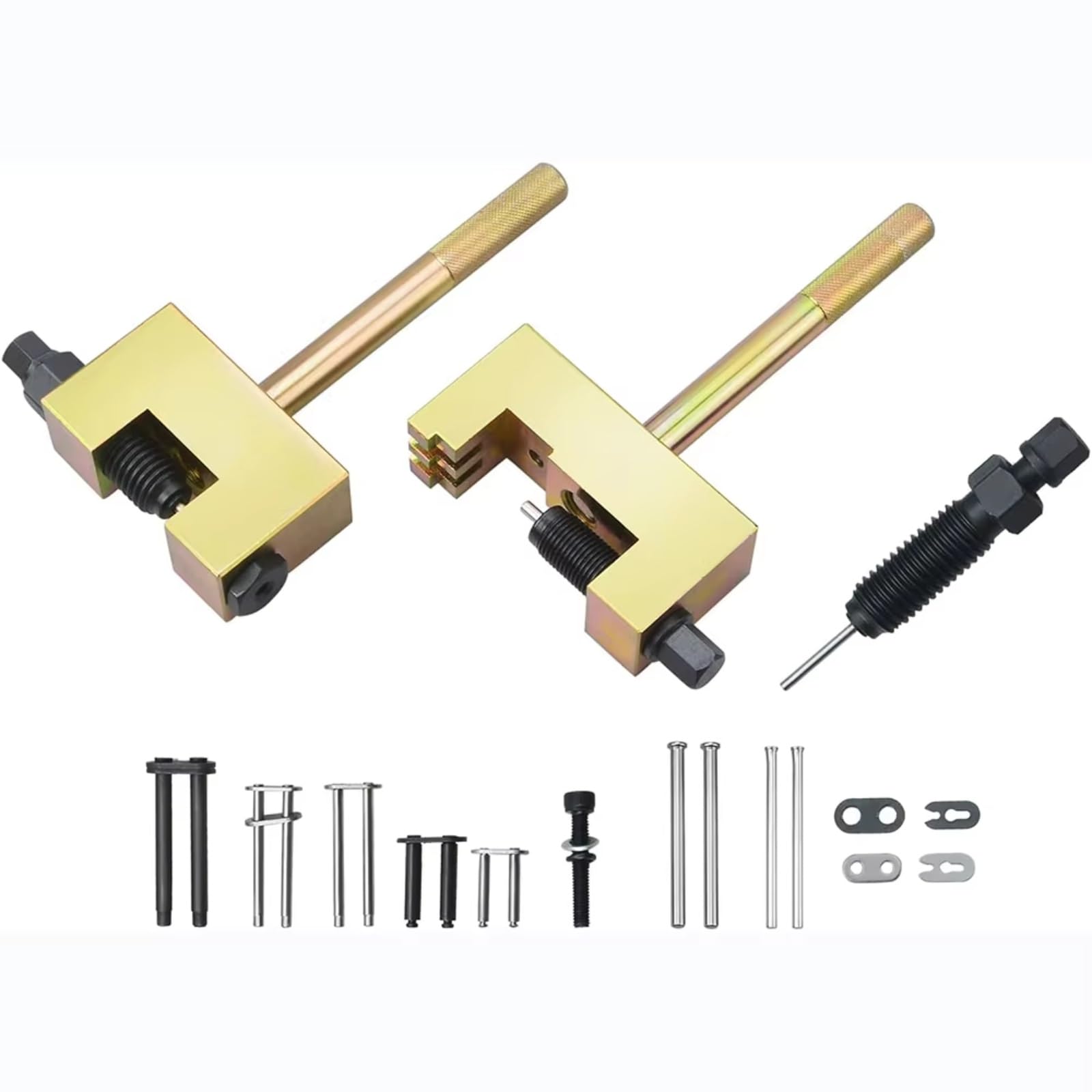 Kit de Cadena de distribución Compatible con Jeep 2.2D 2.7D 3.0D CRD para Kit De Herramientas De Instalación De Extracción De Cadena De Distribución De Motor Diésel