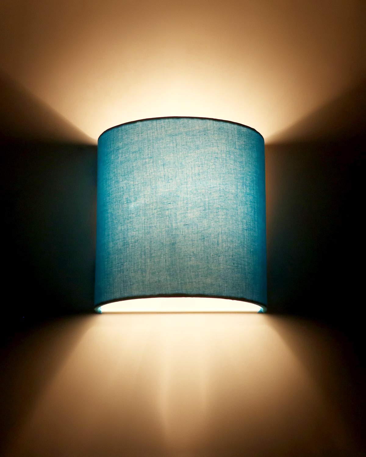 Light Angle Handmade Fabric Wall Lamps Shade for Home (Sky)-image-20