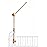 Crib Mobile Arm - 360 Adjustable Wooden Baby Mobile Hanger for Crib (31 inch, 100% Natural Beech Wood) - Strong Anti Slip Attachment - Nursery Dcor for Boys, Girls