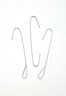 Darice Silver, Ornament Hangers, 2.5 Inches, 50 Pack, One Size
