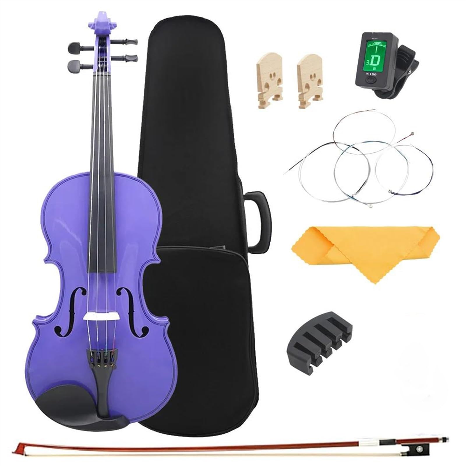 Violine 4/4 Violine Lila Violinen-Sets(Violin set)