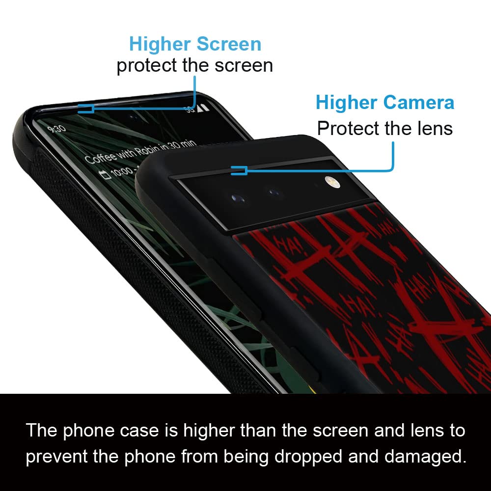 Handyhülle Für Google Pixel 9 – Joker-Design, 360° Schutz, Rutschfest, Silikon
