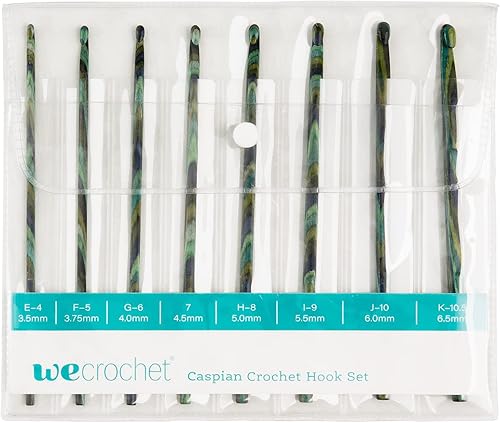 Miniatura 2 de Knit Picks Juego de ganchos de ganchillo de madera caspio WeCrochet