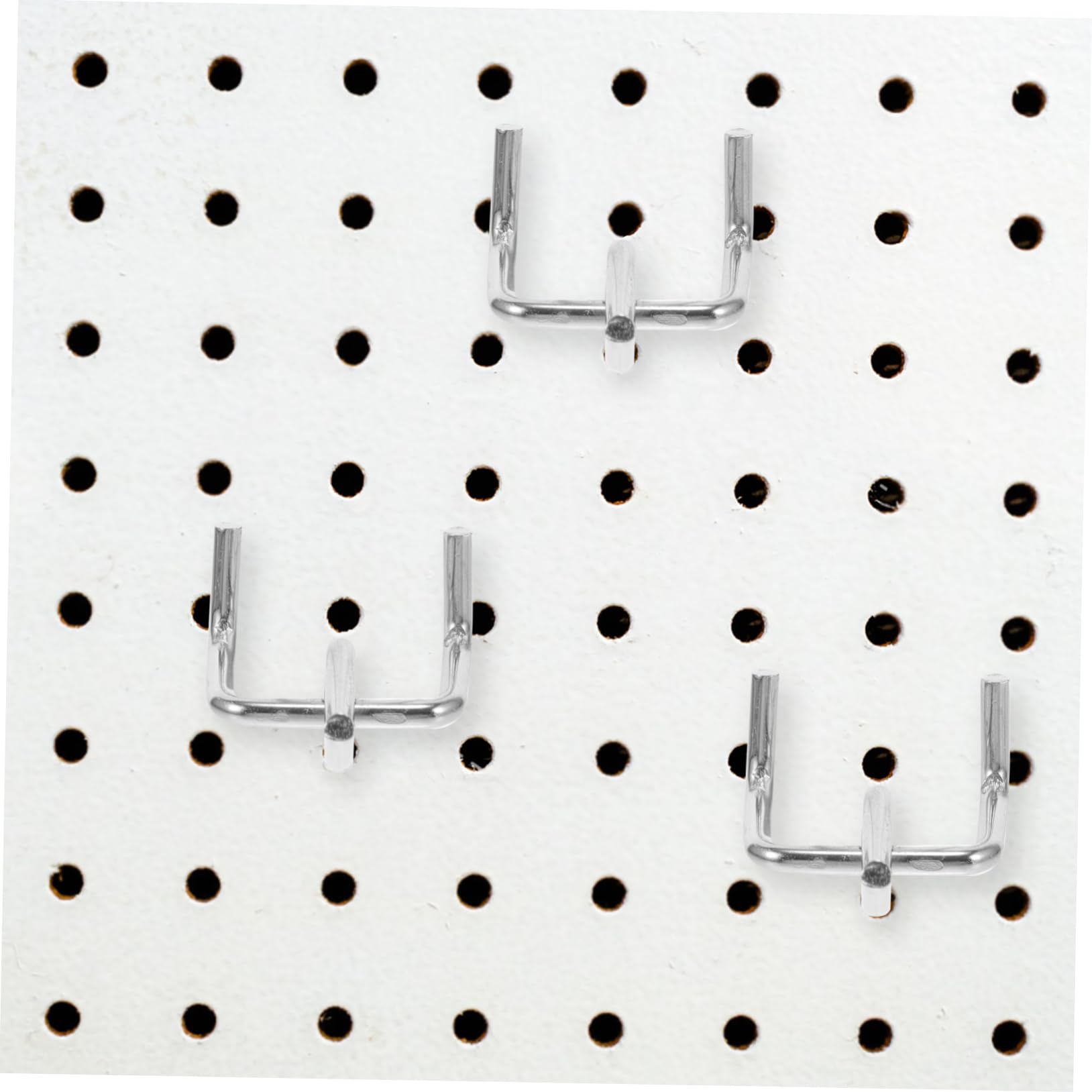 Cabilock 50 Pcs Carbon Steel Tool Hooks for Slat Wall Heavy Duty Garage Storage Hooks Coated Electroplating for Screwdrivers Hammers Wrenches