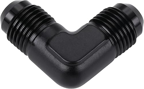 Miniatura 37 de Adaptador de unión reductor de llamarada macho 4AN macho a 3AN de aluminio negro