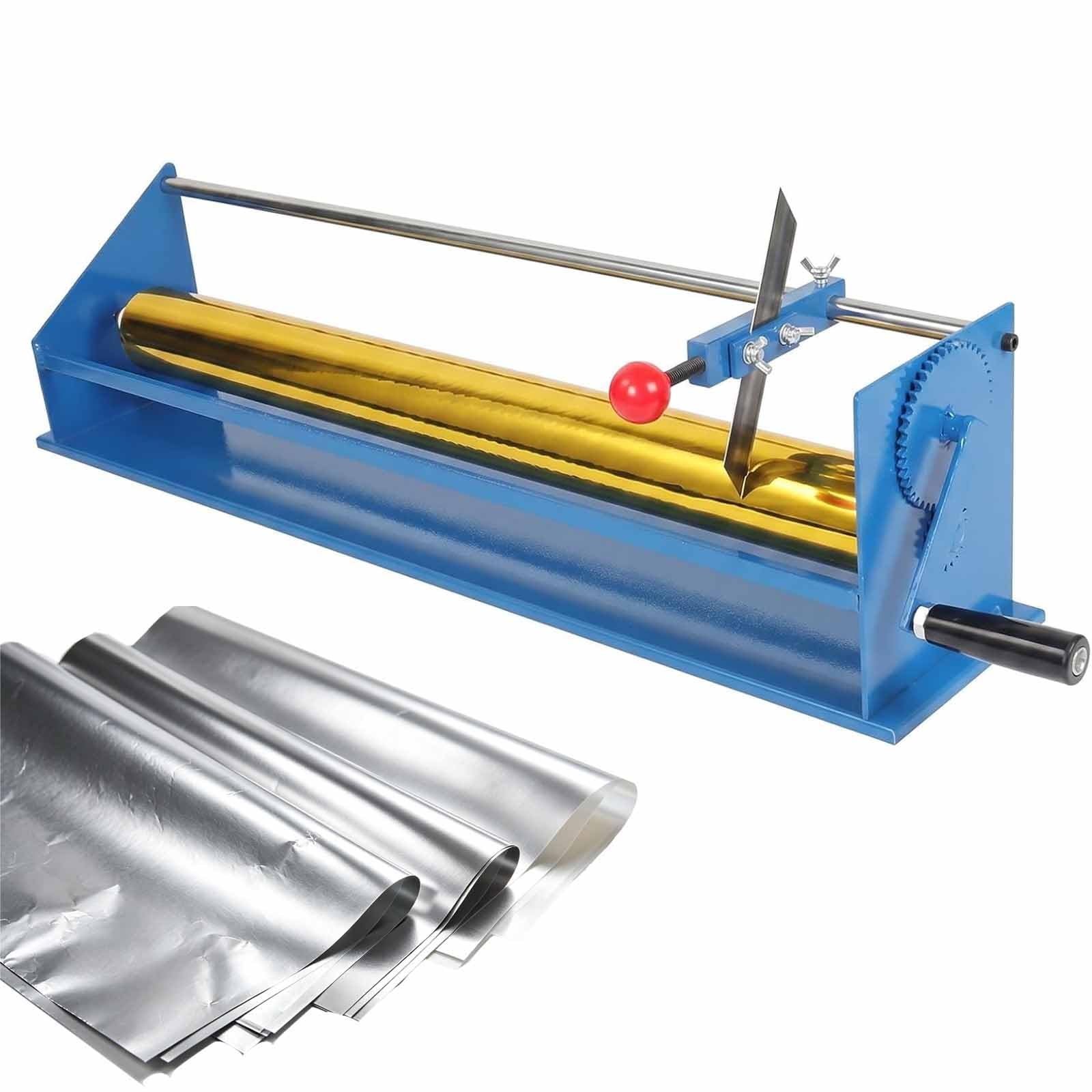 Ręczna krajalnica do papieru aluminiowego, krajalnica do folii aluminiowej do tłoczenia na gorąco, średnica rdzenia wewnętrznego 25 mm, maksymalna szerokość cięcia 65 cm
