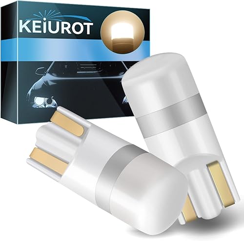 Keiurot Foco de número de casa 194 193 Bombilla de dirección iluminada, kit de bombillas de repuesto LED de 10-30 voltios CACC, iluminación de