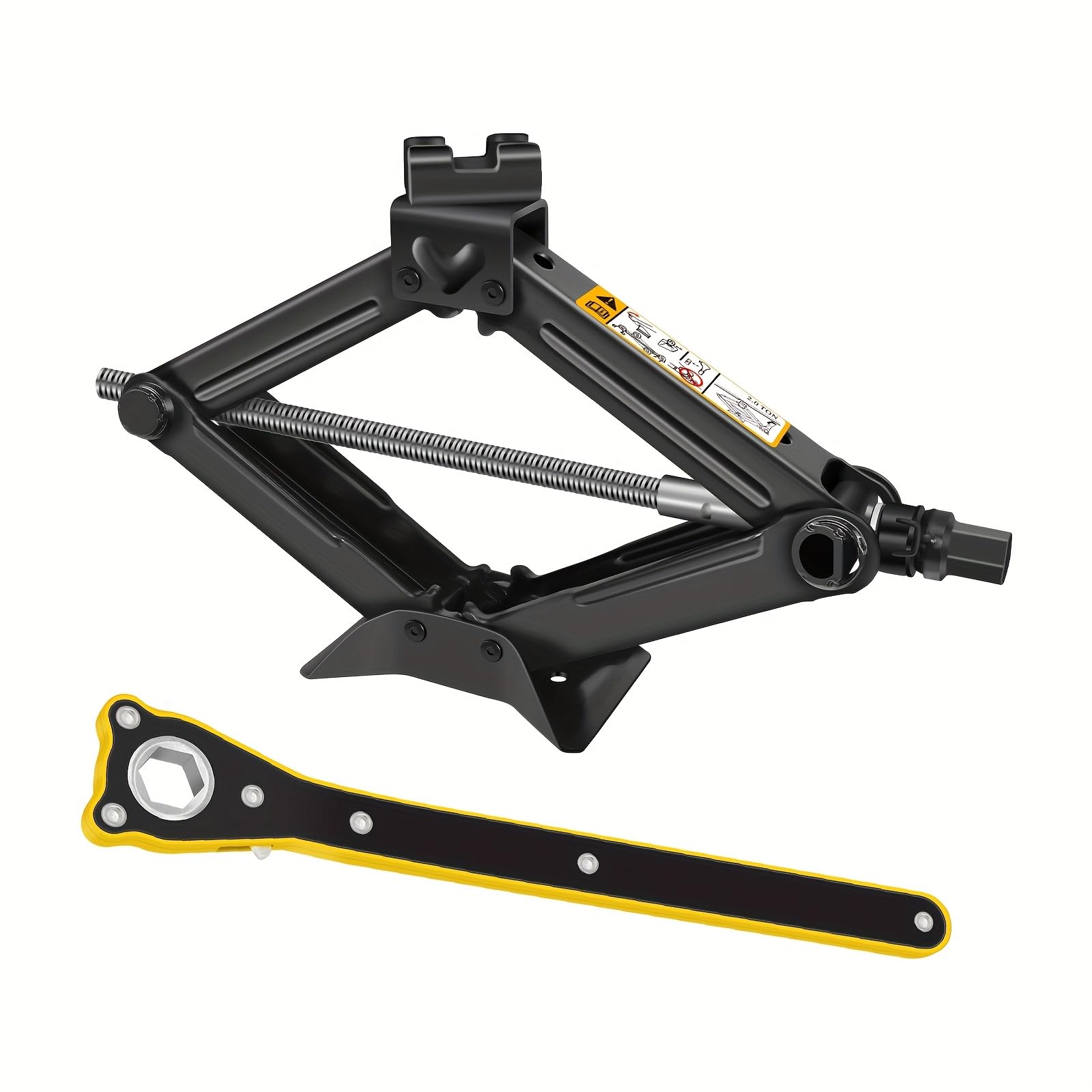DAYKET Car Scissor Jack,Compatible with Qashqai J11 J10 xtrail T32 4007 4008,Auto Parts