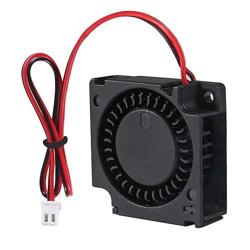 Miniatura 8 de 4 unids 3010 ventilador 1.181 in 1.181x1.181x0.394 in RGB ventilador color Led DC 12V 3010 DC enfriador hidráulico rodamiento sin escobillas