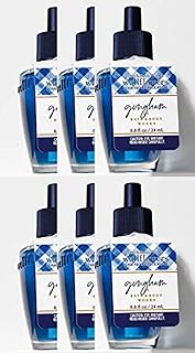 Bath and Body Works Gingham Wallflowers Fragrance Refill (6-Pack) - 0.8 fl oz / 24 mL Each