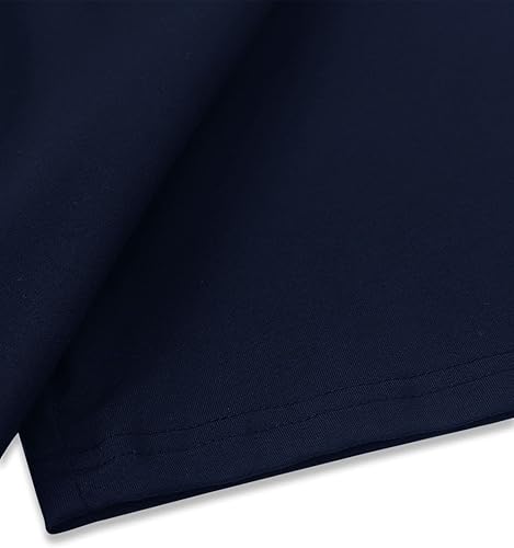 Miniatura 3 de SOLY HUX Camisetas con estampado de letras para hombre, manga corta, cuello redondo, camisetas casuales