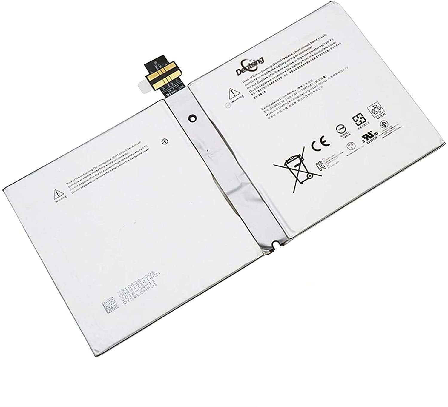 Laptrix DYNR01 (7.5V 38.2Wh/5087mAh) Tablet Battery Replacement for Surface Pro 4 1724 Series Laptop G3HTA027H (B09DTBSXKY) Amazon Price History, Amazon Price Tracker