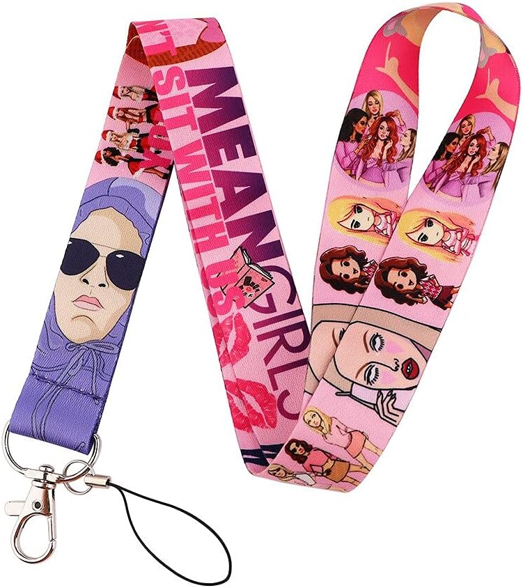 Mean Girls Comedy Movie 17.7" Neck Lanyard Keychain Holder ID Badge Mobile Phone Pin Strap by Pinstant