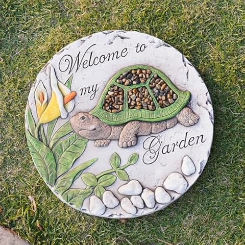 Resin Tortoise Stepping Stone - LCdecohome Cover