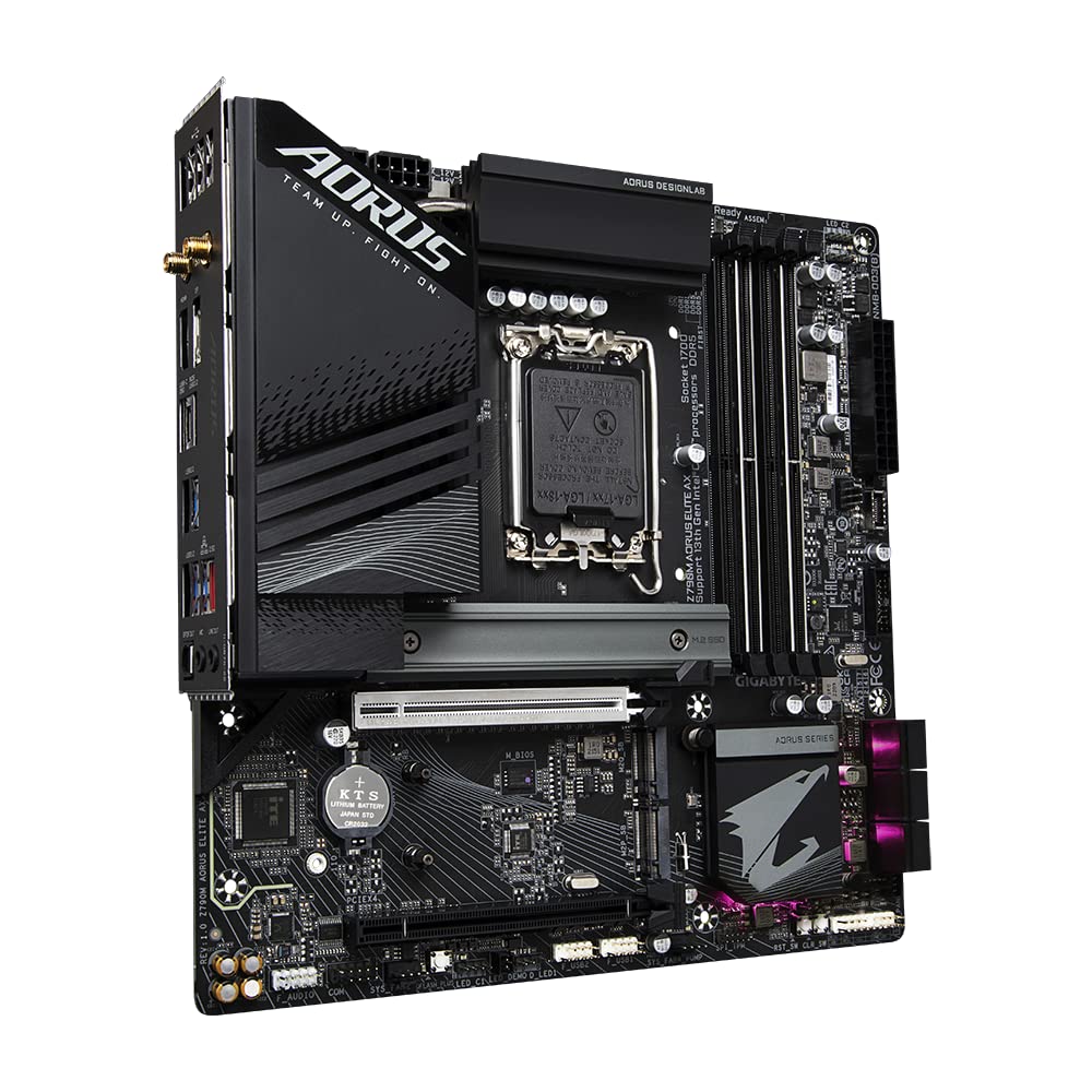 Amazon | GIGABYTE Z790M AORUS ELITE AX Micro-ATXマザーボード