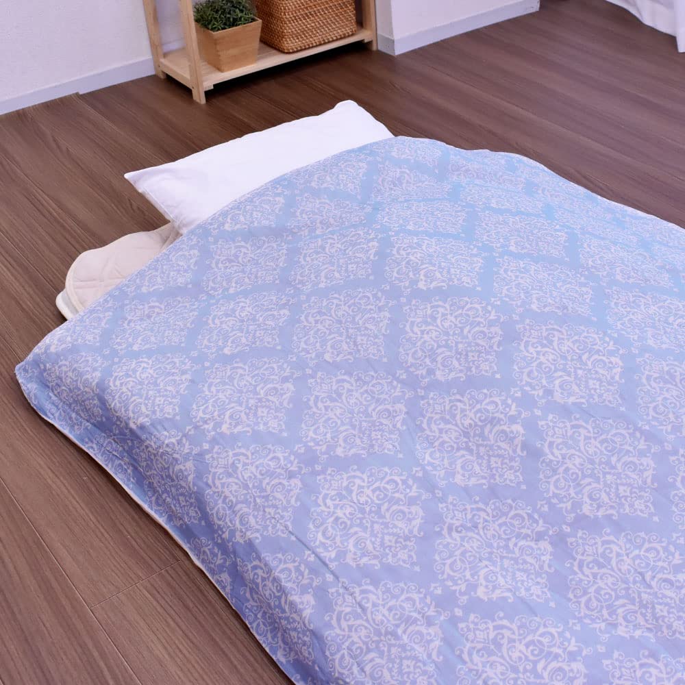 Amazon｜毛布カバー シングル 145×205cm ガーゼ 全開ファスナー付き 4