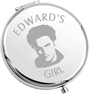 Twilight Team Edward Inspirational Gift Vampire TV Series Gift Edward's Girl Compact Mirror (Edward's Girl Mirror CA)