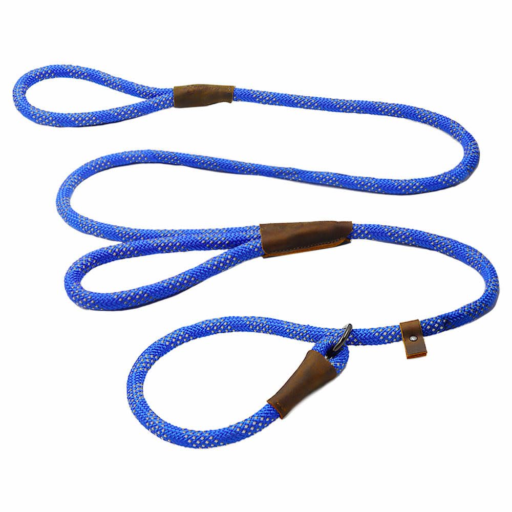 Max and Neo Double Handle Rope Slip Lead - We Donate 1 for 1 to Dog Rescues for Every Product Sold
