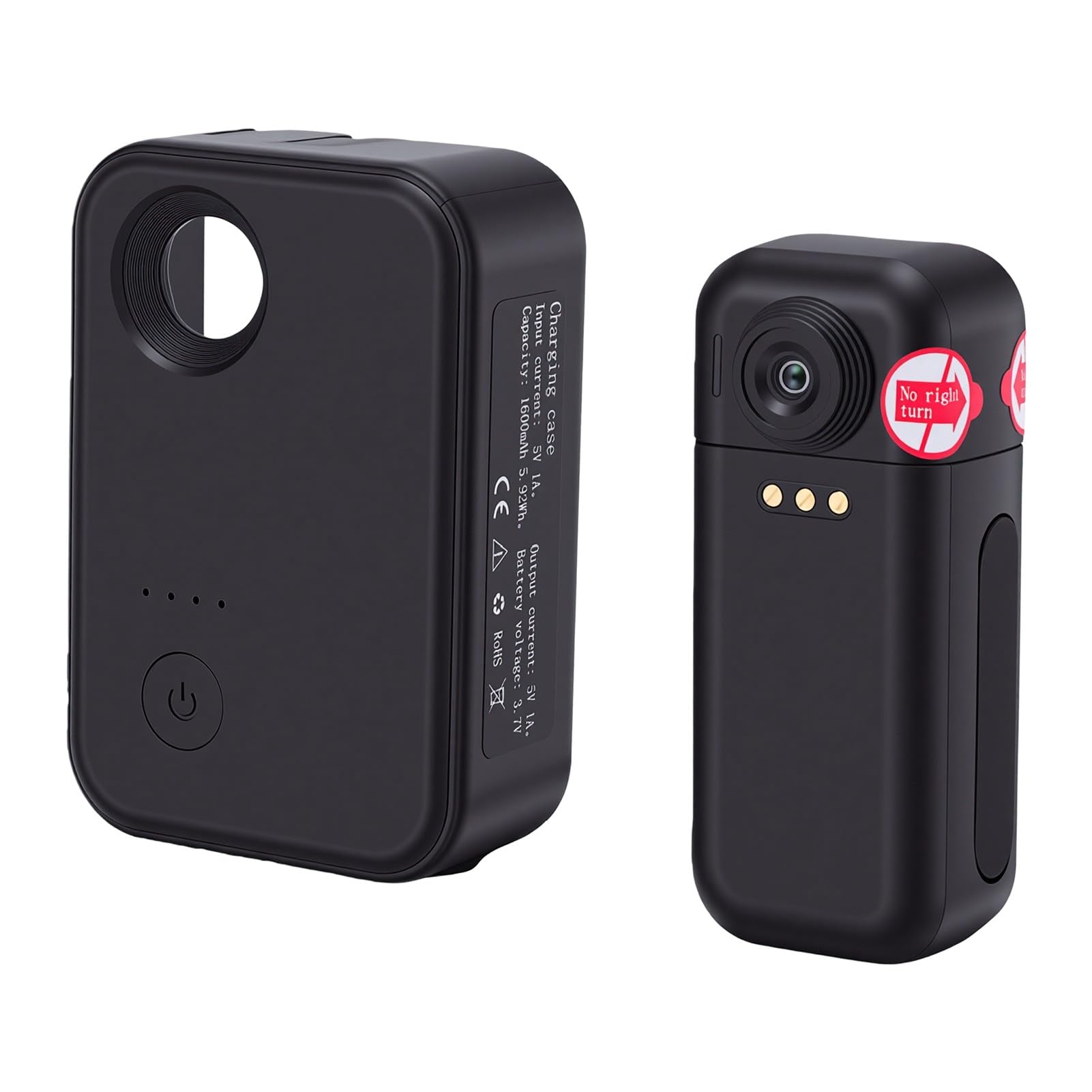 LICAEVEY Action Camera 4K 12MP con Obiettivo Grandangolare 180° per Esterni