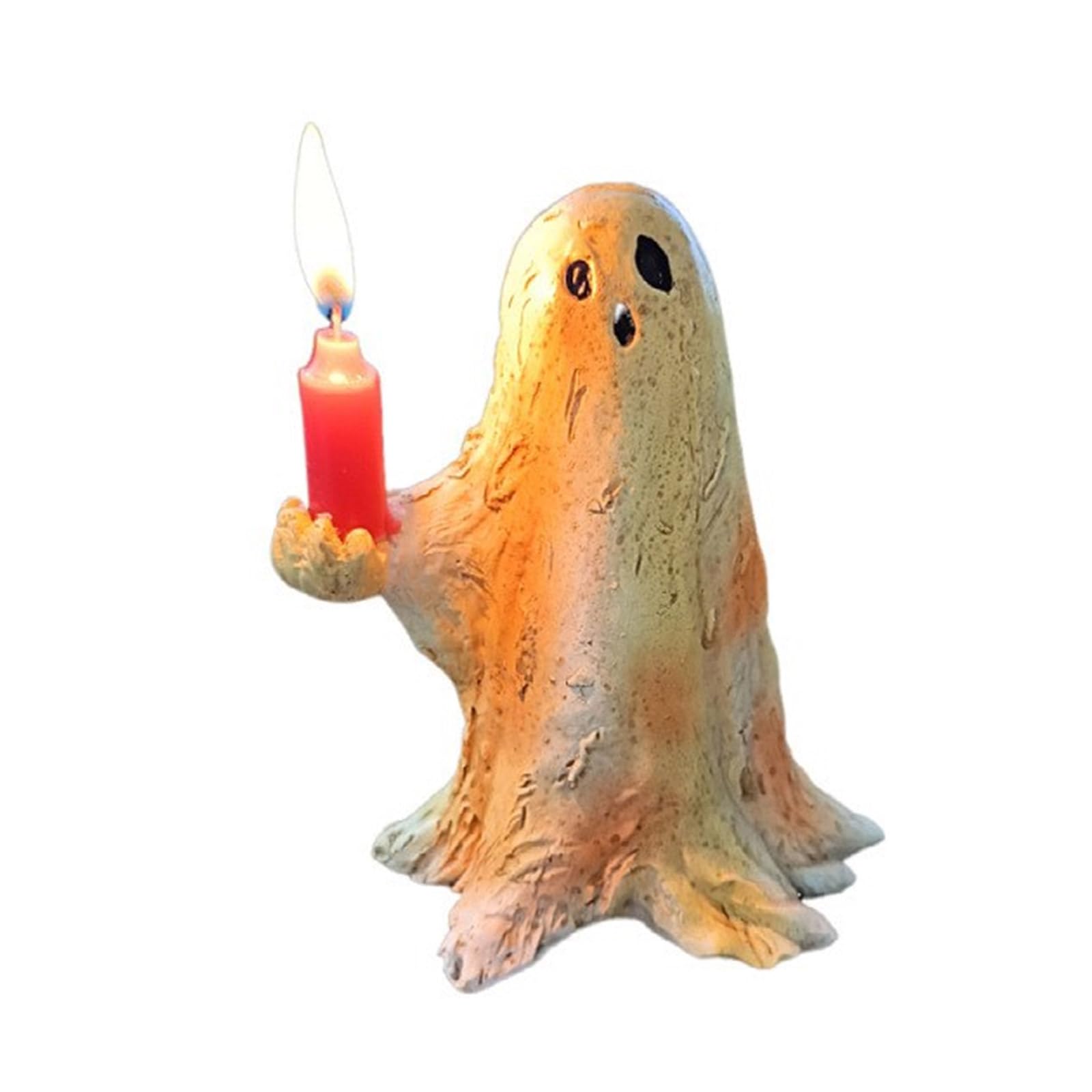 Xinsheinelry Halloween Hanging Specter for Indoor and Outdoor Resin Decoration for Parties Terrifying Tabletop Specter Figurine Ghostly Garden Sculpture