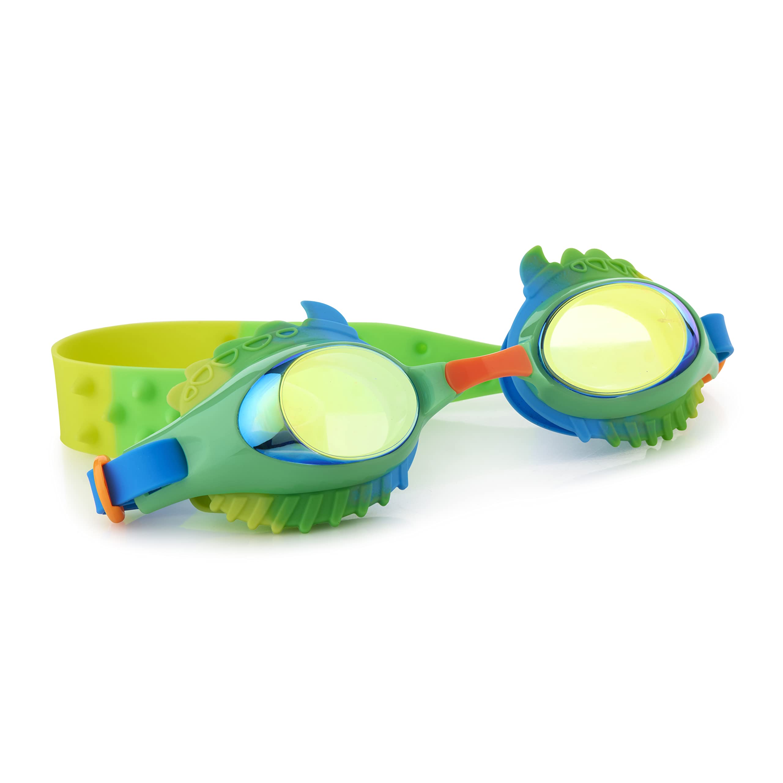 Bling 2O Dylan The Dino - Phoenix (Green) Swimming Goggles Unisex Children, Green, One Size