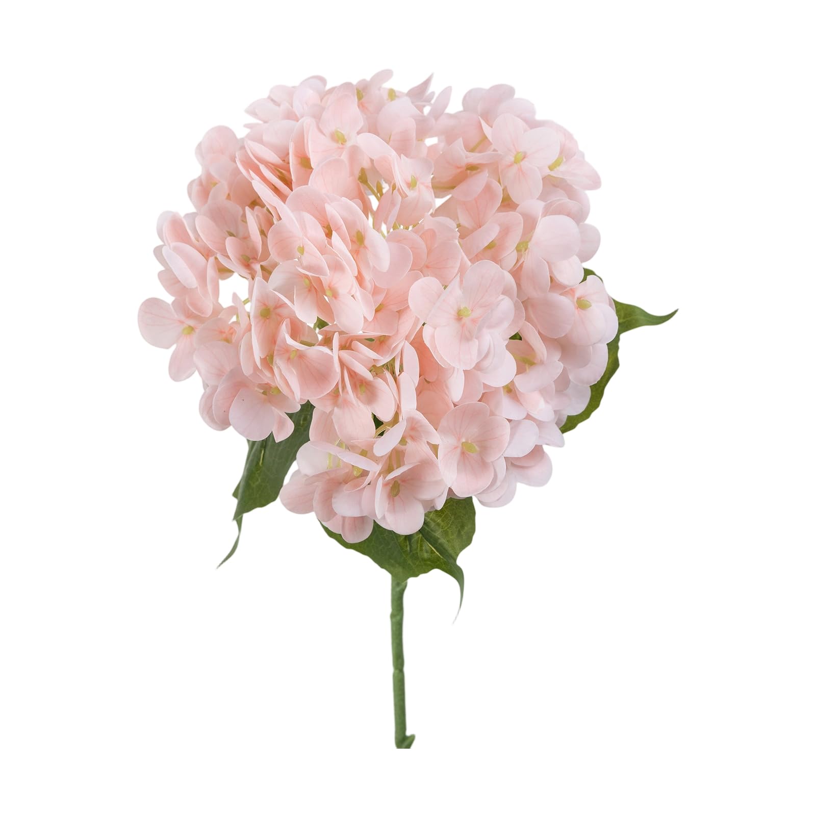 Hydrangea Artificial Flower Bouquet Silk Fabric Petals with Long Profile for Centerpieces and Event Table Styling Faux Hydrangea Silk Flower Arrangement Artificial Wedding Centerpiece Bridal Shower