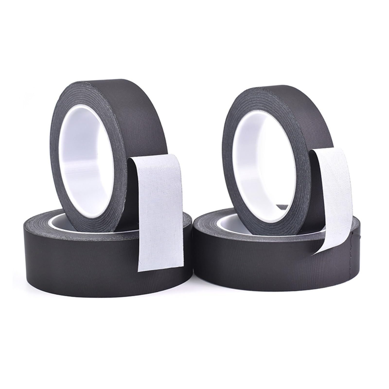 DAVBIR 1PCS Nastro adesivo in acido acetico nero Nastro in tessuto di acetato isolante ad alta temperatura ignifugo for la riparazione di LCD perfection (Size : 30M, Color : 25mm)