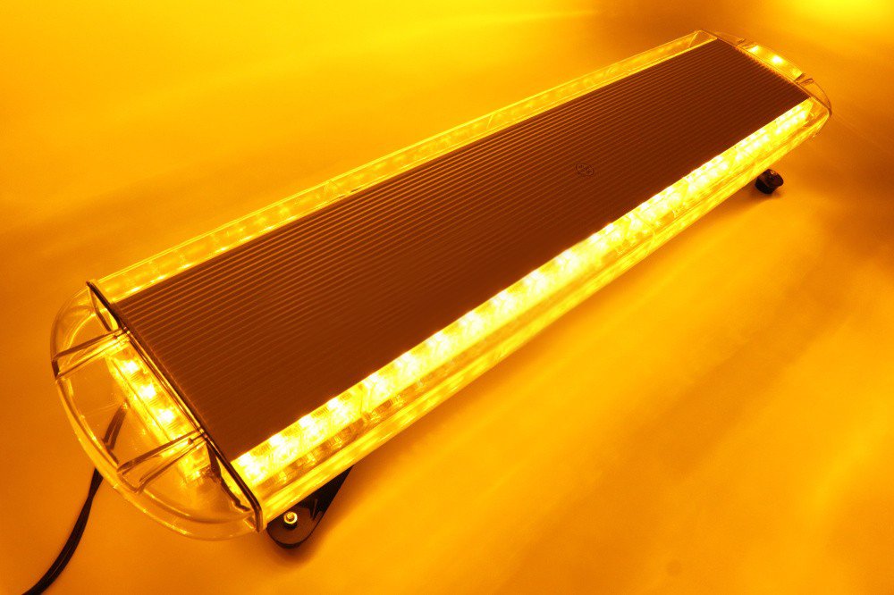 HEHEMM 38" 970mm 72 LED Car Truck Top Roof Beacons Emergency Warning Lights Flashing Strobe Light Ba
