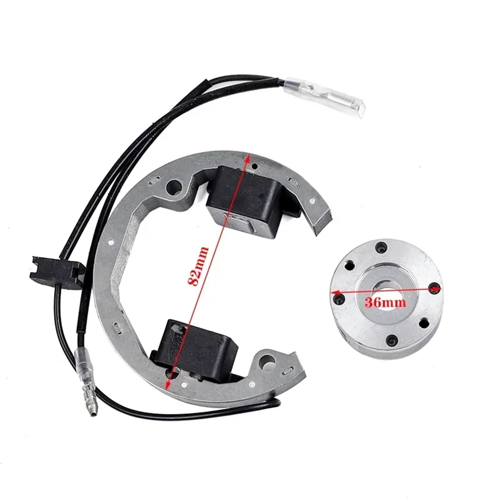 cewka silnika 50cc Akcesoria Cewka zapłonowa Pit Bike dla KTM 50 SX Elektryczny i zapłon Wewnętrzny wirnik Stator Magneto Gy6