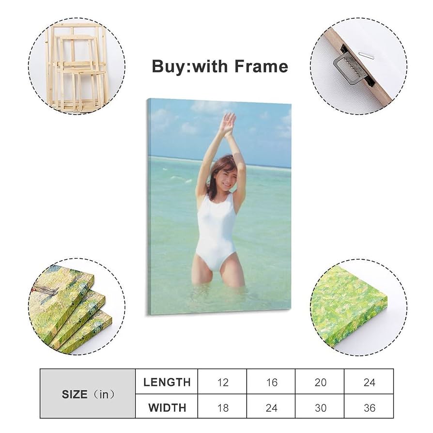 Amazon.co.jp: 乃木坂46 秋元真夏アイドルグラビアアートパネル