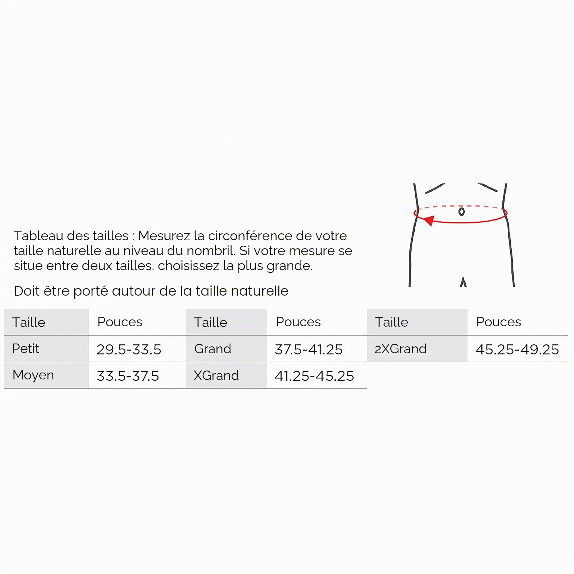 Zamst ZW-7 Ceinture lombaire stabilisation forte