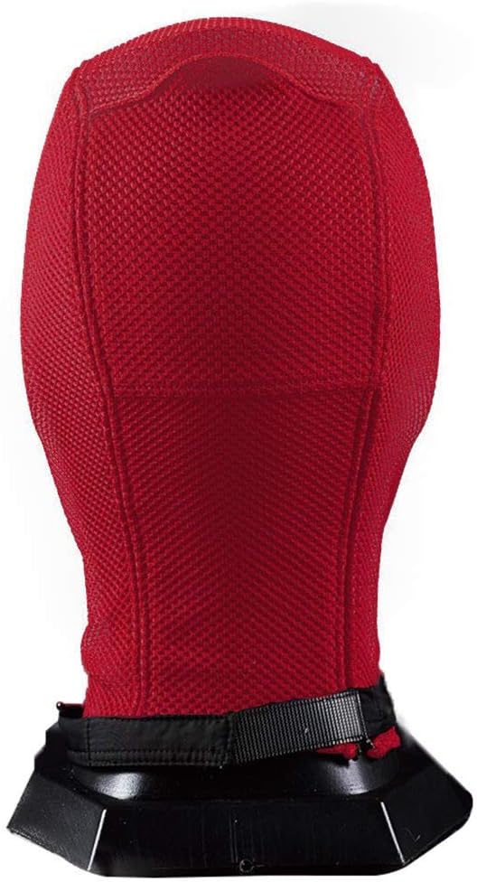 DP Mask Deluxe Red Full Head Protector Latex Movie and Halloween Cosplay Costume (Type A)