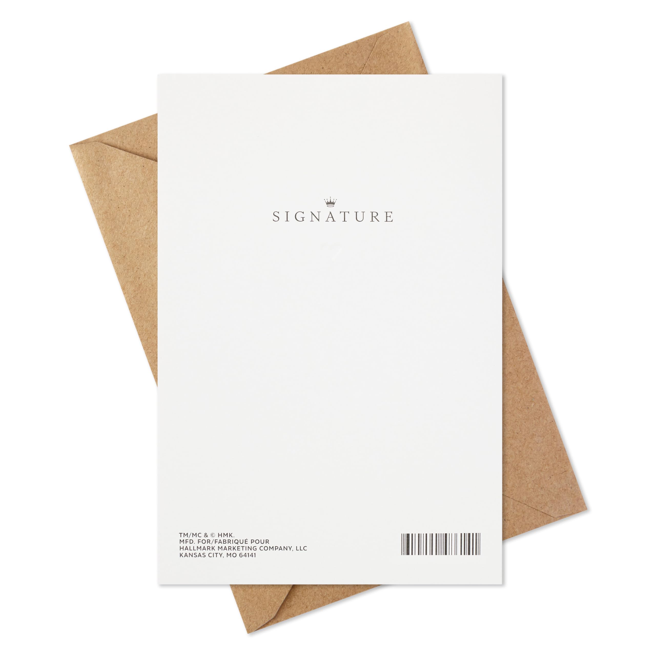 Hallmark Signature Love Card (So Happy I Have You, Coffee) for Birthday, Anniversary, Valentine's Day