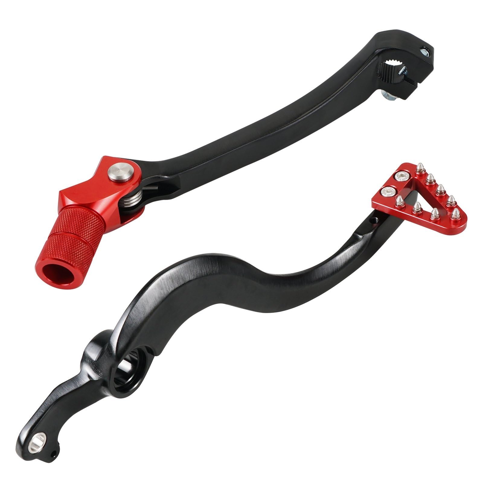 Iukmr Set Motorcycle Clutch Brake Lever For Crf250r For Crf450r 2018-2023 For Crf250rx For Crf450rx 2019-2023 Forged Brake Pedal Lever & Shift(Set)