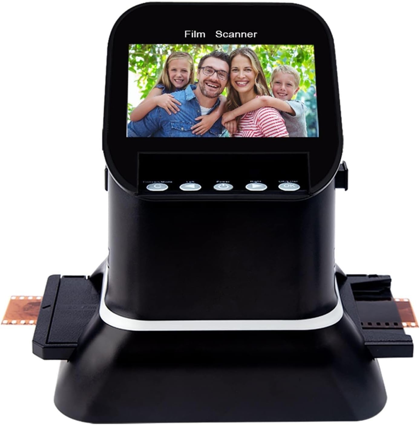 Film & Slide Scanner, 4.3 Inch LCD Screen Digital Photo Converter, Fast Scanning Convert 35mm, 135, 126, 127 Negative & Slides to Digital JPEG-image-16