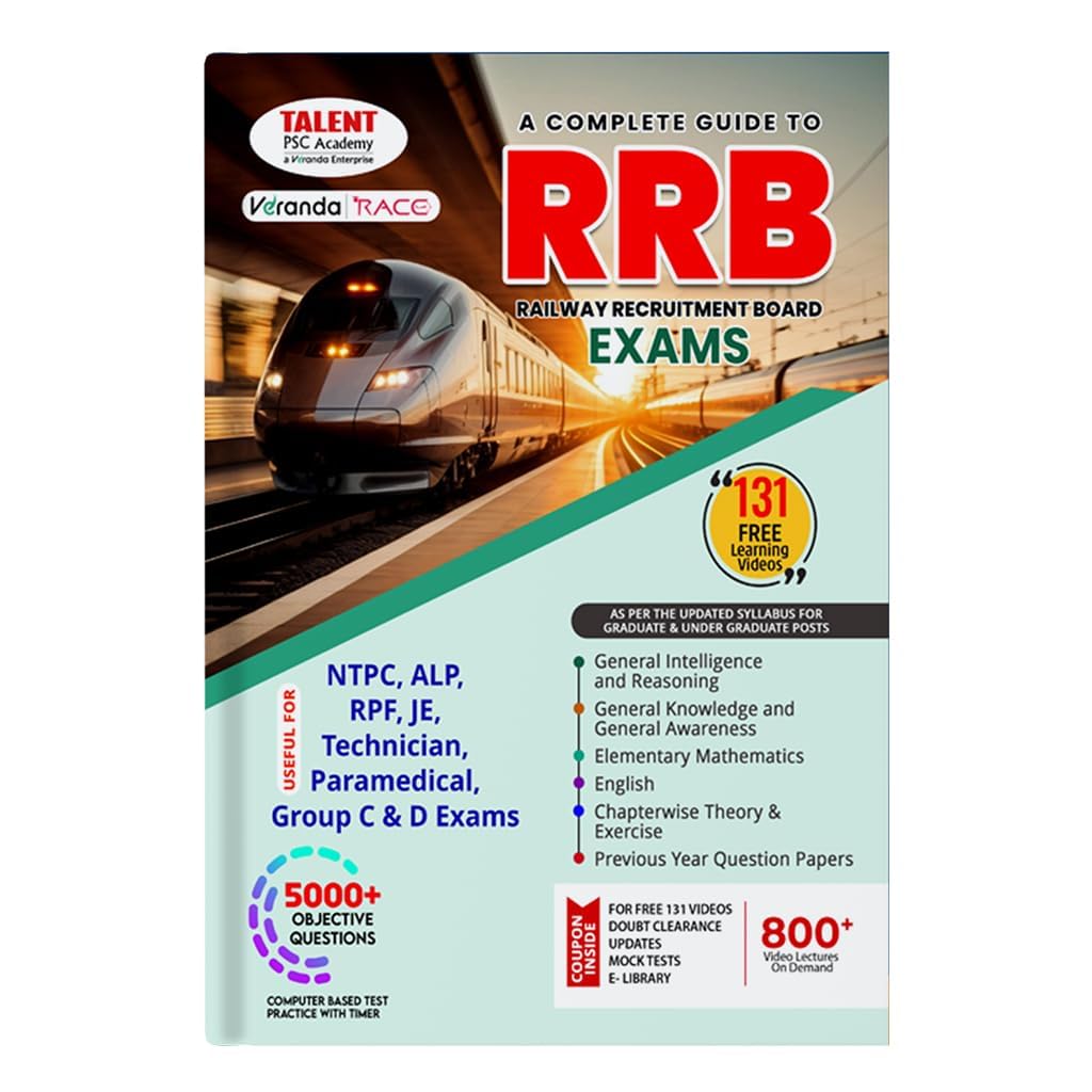 Complete Guide to RRB Exams | NTPC, ALP, RPF, JE, TECHNICIAN, PARAMEDICAL , GROUP C &D EXAMS
