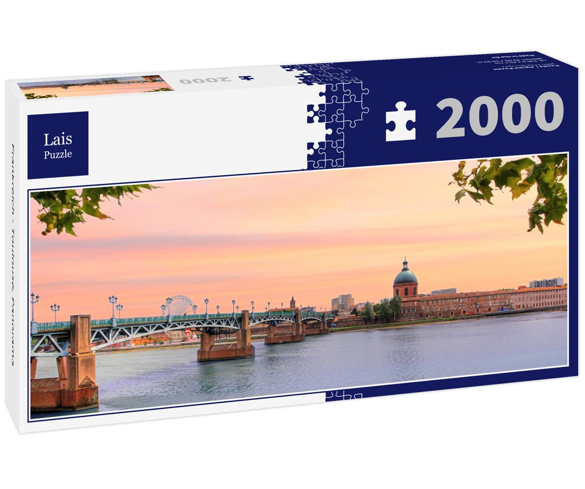 Lais Puzzle France - Toulouse, Panorama 2000 pieces