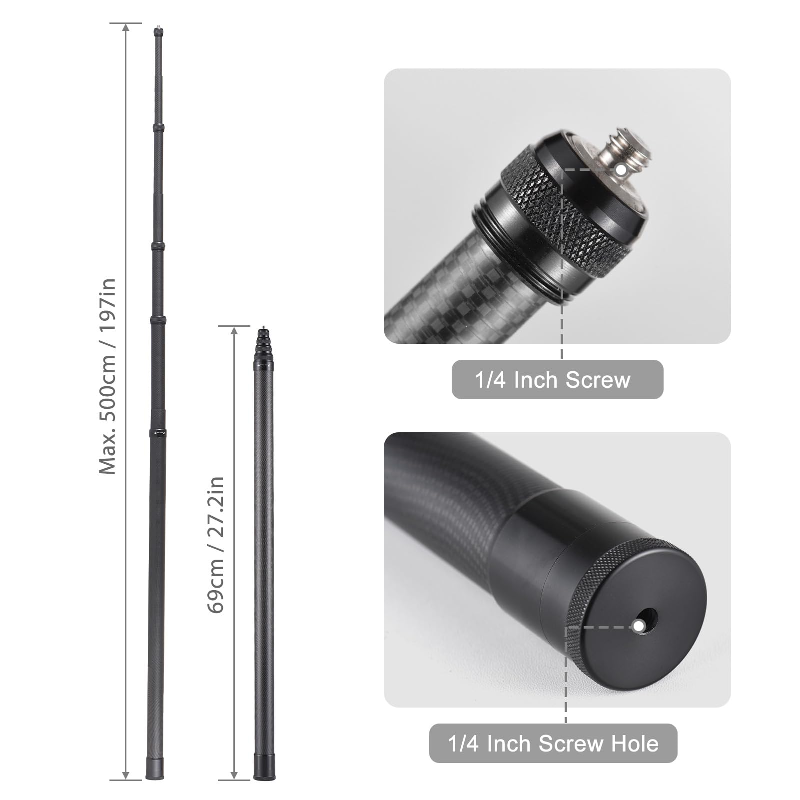 Insta360 Action Invisible Selfie Stick (Carbon Fibre) - 3 Months Warranty | Lazada Singapore