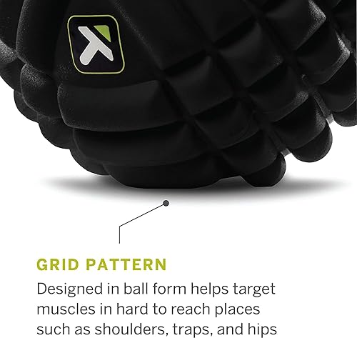 Miniatura 5 de Trigger Point Performance Grid X - Pelota de masaje para masaje de tejido profundo y recuperación de ejercicios, color negro