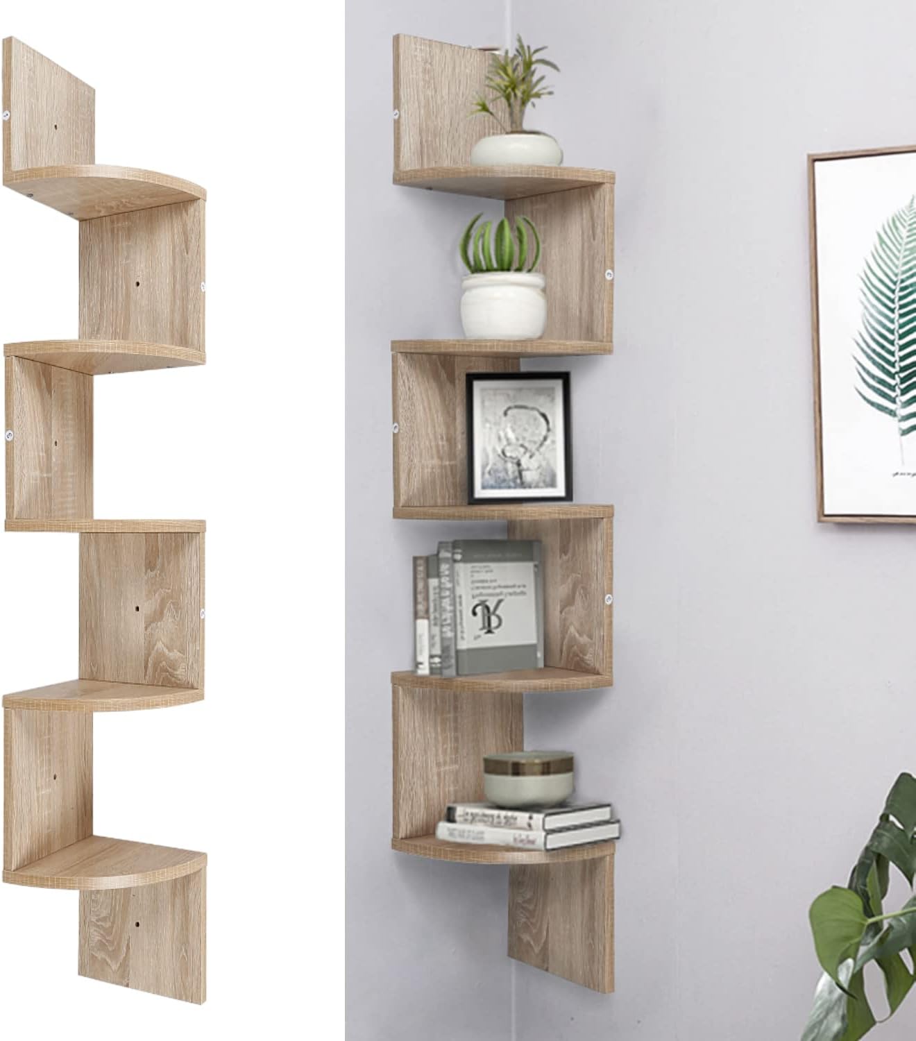 Estantes De Madera Para Pared