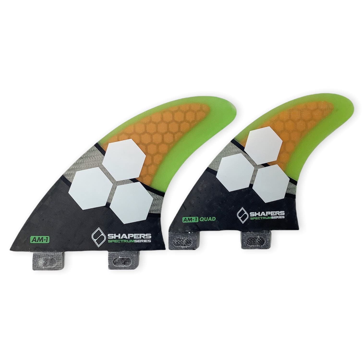 Amazon.com : Shapers Surfboard Performance Fin Set - Spectrum  