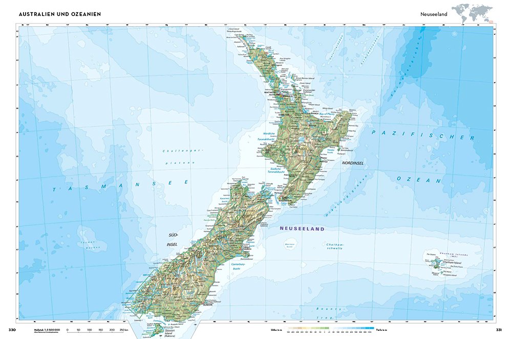 Kosmos Atlas Erde: Der Premium-Weltatlas im Großformat