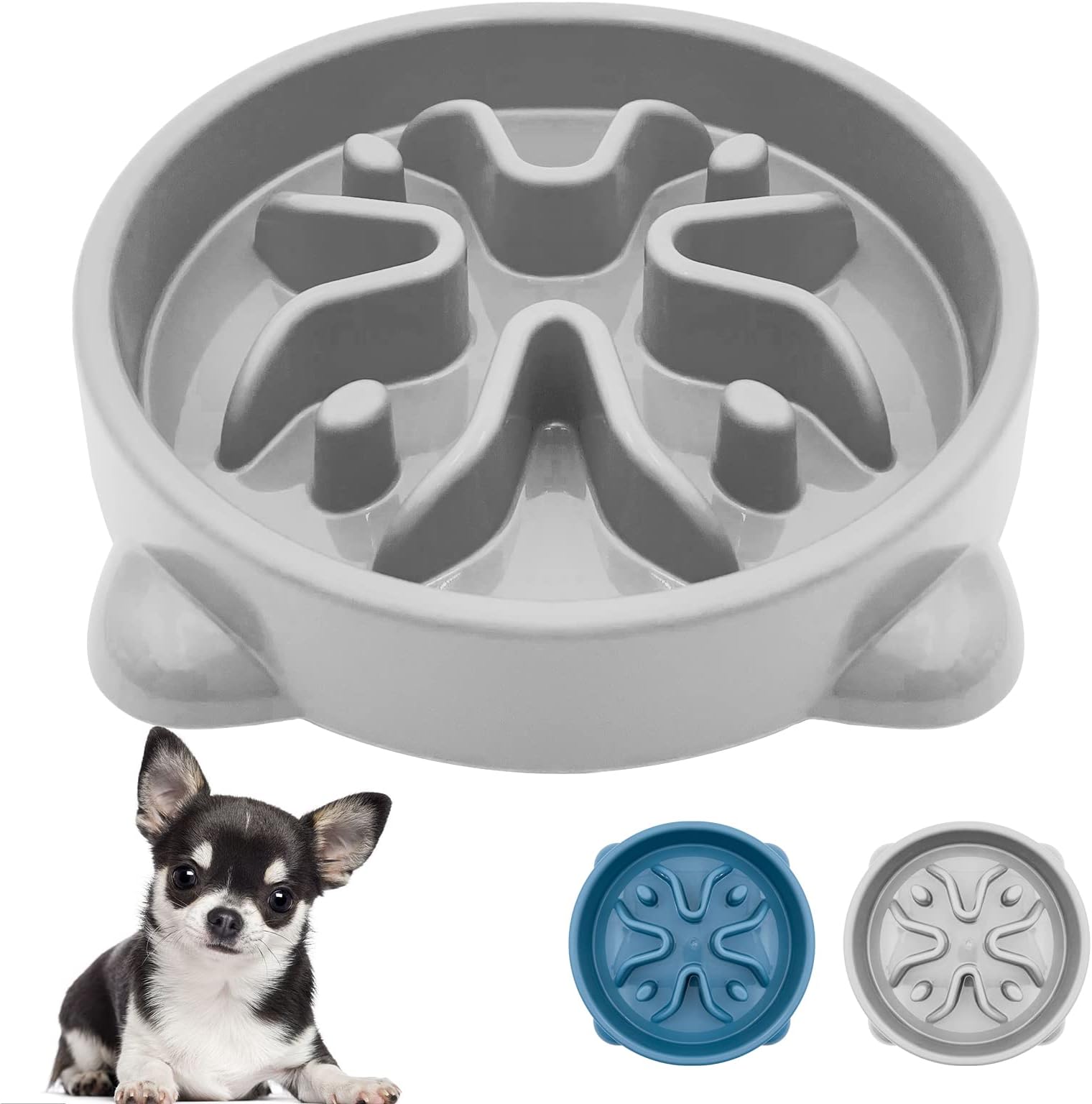 Pet Supplies TAIL IT EASY Silicone Pet Slow Feeder Bowl Slow Eating