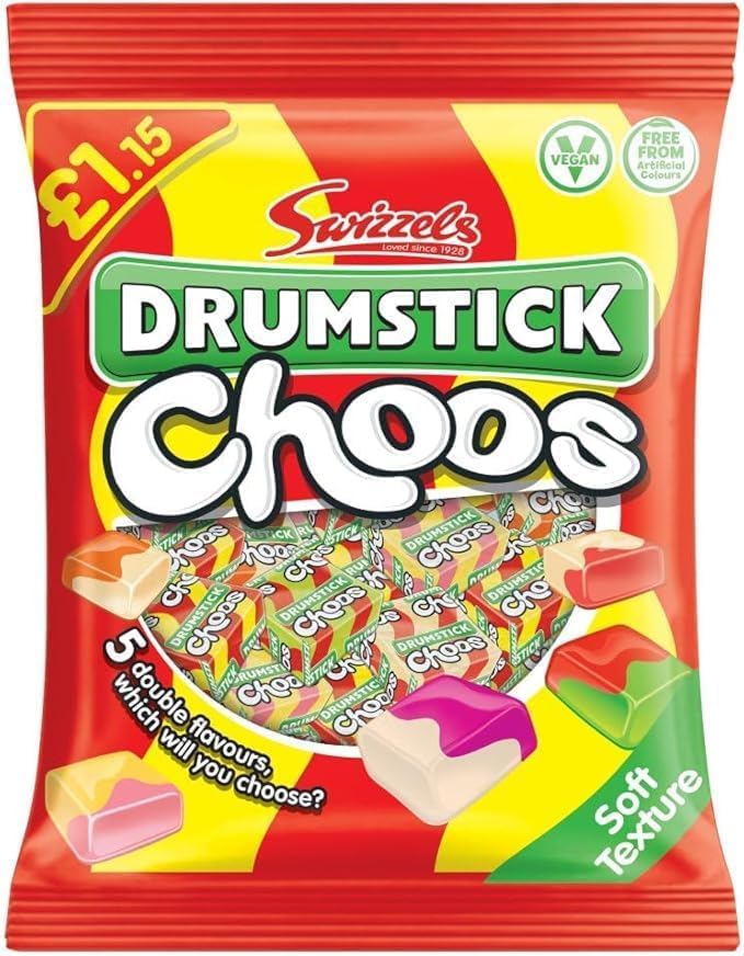 SWIZZEL DRUMSTICK CHOOS 12 x 115g