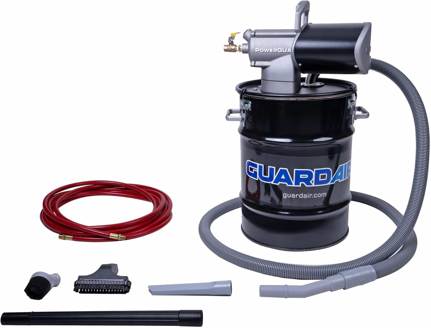 Guardair Vacuum Cleaner,19 3/4 in W,31 lb,Steel PQ10C125-1 Each