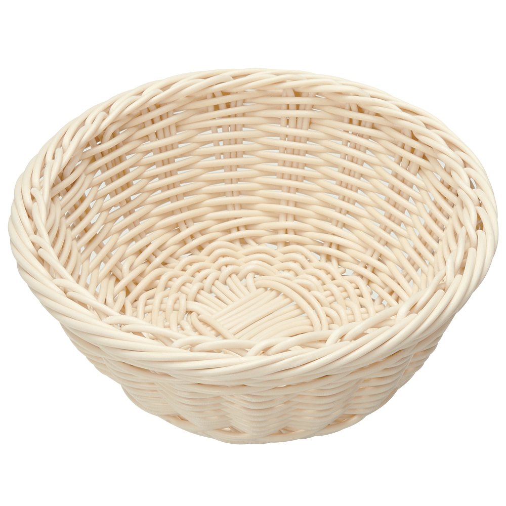 大型バスケット　かご　白　美品　未使用品　状態 良◎ Amazon.co.jp: ディスプレイ バスケット 樹脂 かご 丸 食洗機