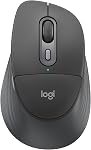 Logitech Signature Comfort Plus M850 L Wireless Mouse, Bluetooth Mouse with Palm Cushion, Silent Clicks, 24-Month Battery, Customizable Buttons, for Windows, Mac, iPad - Graphite