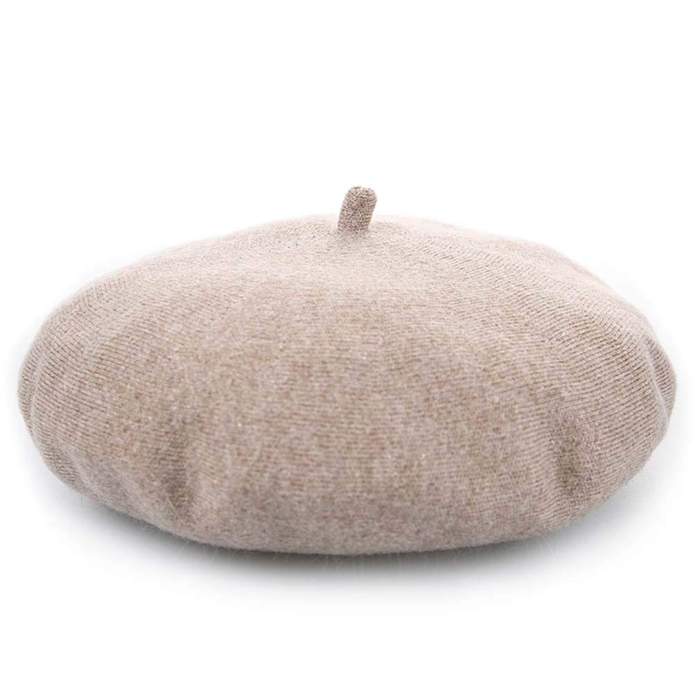 Béret en laine JIA JIA pour rester au chaud sans gâcher sa coiffure beige