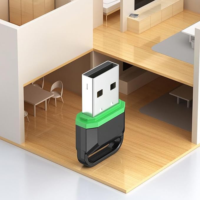 Adaptador USB Bluetooth 5.3 Receptor Transmisor 50Mbps miniatura 7