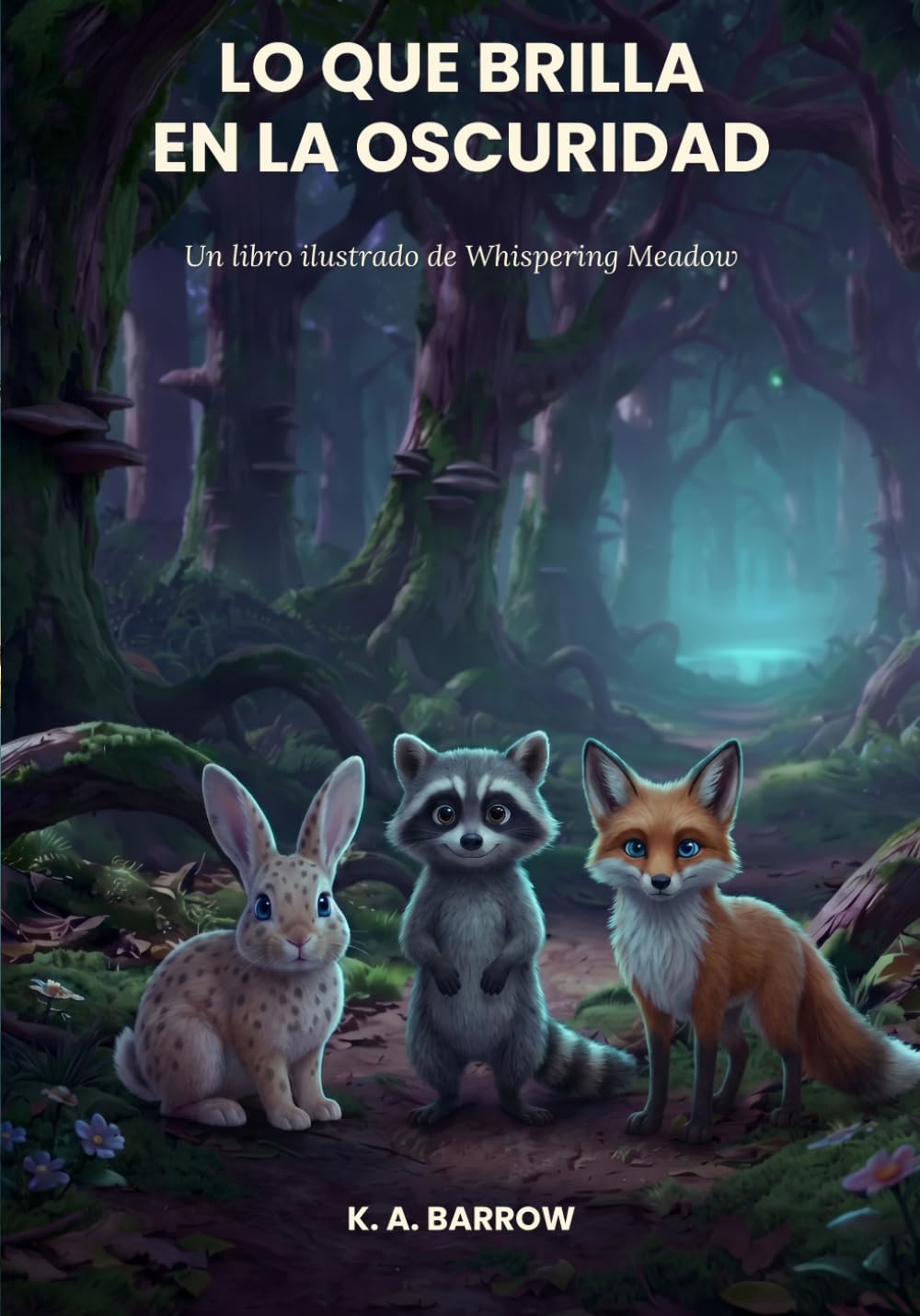 Lo que brilla en la oscuridad: Un libro ilustrado de Whispering Meadow